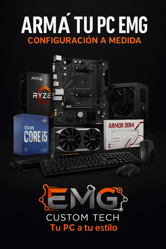 🔧 Armá tu EMG personalizada – Asesoramiento incluido