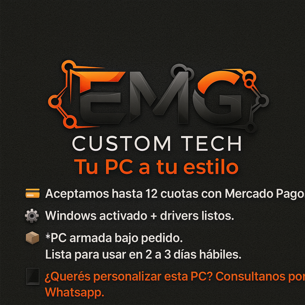 EMG Start Intel – PC Rápida para Hogar y Estudio